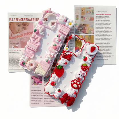 Rabbit Decoden Cream Phone Case Iphone Samsung Google Case