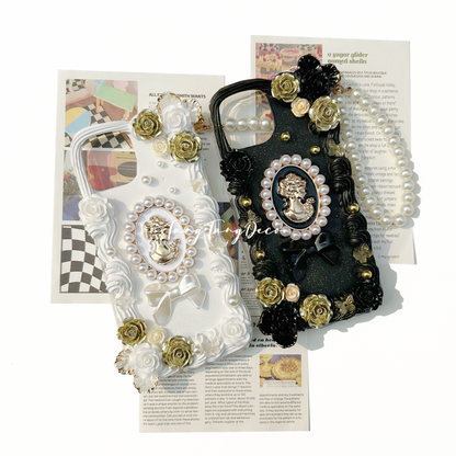 Baroque Decoden Cream Phone Case Iphone Samsung Google Case